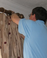 Curtains professionally steamed by Fit-ex in Oxford