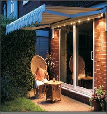 Awning with Heater, Lights. Motor and Remote Control from Fit-ex in Oxford