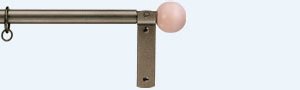 19 mm Metal Pole (Wood Ball Finial)