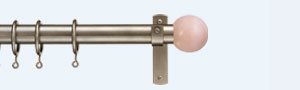 32 mm Metal Pole (Wood Ball Finial)